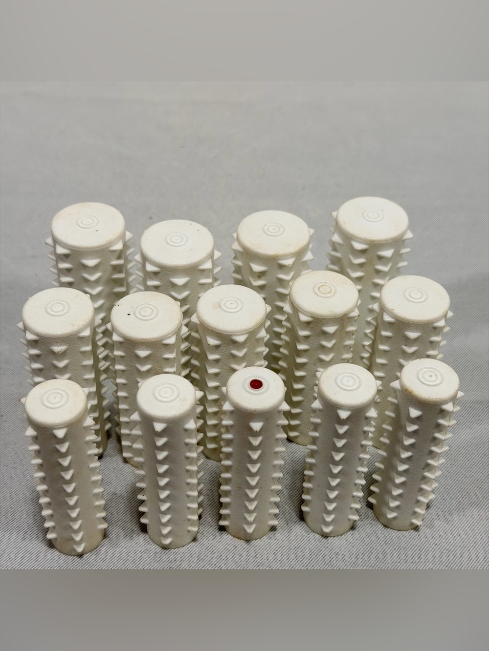 Conair Replacement Hot Rollers Curl N Carry Extra Curlers White Lot Of 14